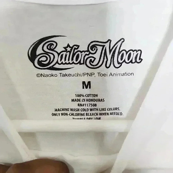 Sailor Moon Men's Officially Licensed Anime Her Eyes Graphic Tee T-Shirt. Size M - Picture 3 of 5
